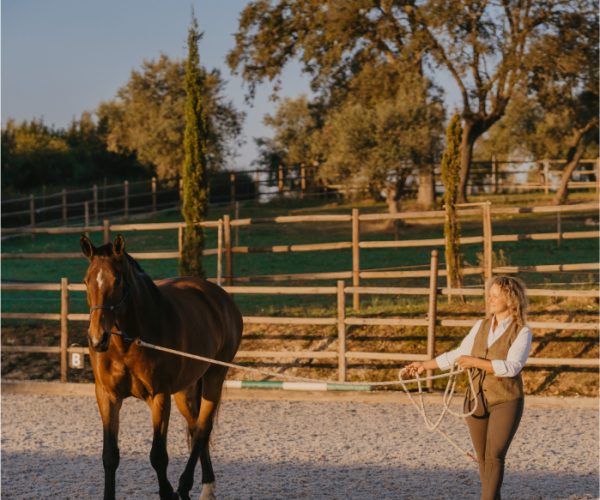 therapeutic retreat Portugal breathwork horses farm quinta